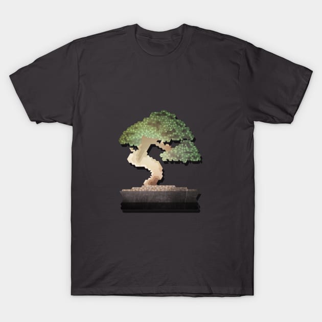 Isometric Bonsai T-Shirt by JayesonAndel